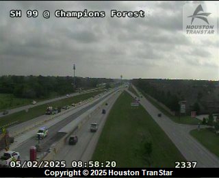 SH99 @ Champion Forest, FACING South