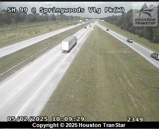 SH99 @ Springwoods Village Pkwy (W), FACING North