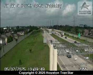 SH99 @ North Gate Crossing, FACING South