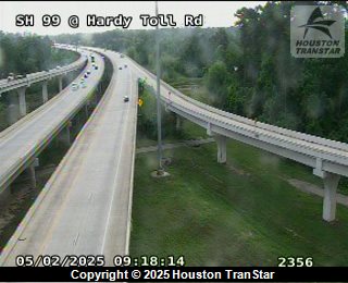 SH99 @ Hardy Toll Rd, FACING South