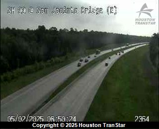 SH99 @ San Jacinto Bridge (E), FACING Unknown