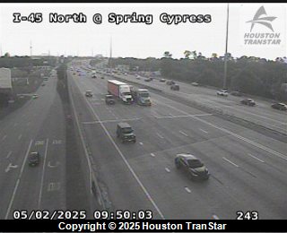 IH-45 NORTH @ SPRING CYPRESS, FACING West