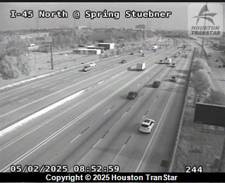 IH-45 NORTH @ SPRING STUEBNER, FACING East