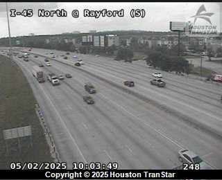 IH-45 NORTH @ RAYFORD (S), FACING East