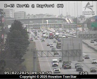 IH-45 NORTH @ RAYFORD (N), FACING West