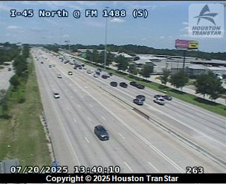 URGENT TRAFFIC ALERT I-45 AT 242