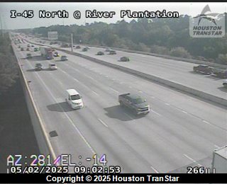 IH-45 NORTH @ River Plantation, FACING West