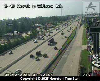IH-45 North @  Wilson Rd., FACING West