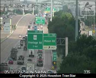 10 Katy @ Fry (W), FACING North