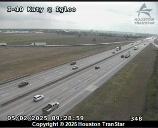 I10 Katy @ Igloo, FACING South