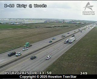I10 Katy @ Woods, FACING South
