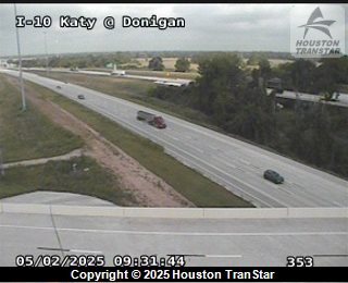 I10 Katy @ Donigan, FACING South