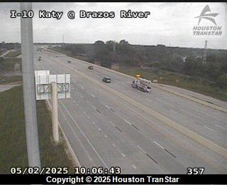 I10 Katy @ Brazos River, FACING South