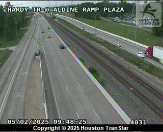 HTR @ Aldine Mail Rt Ramp Plaza_, FACING East