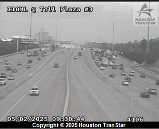 IH-10ML Toll Plaza # 3, FACING Unknown