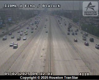IH-10ML @ Echo Ln-Blalock, FACING Unknown