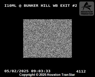 IH-10ML @ Bunker Hill WB Exit #2, FACING Unknown