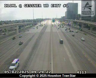 IH-10ML @ Gessner WB Exit #1, FACING Unknown