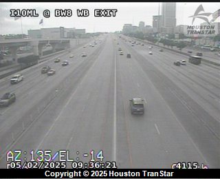 IH-10ML @ BW8 WB Exit, FACING Unknown