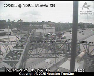 IH-10ML Toll Plaza # 2, FACING Unknown