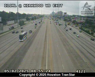IH-10ML @ Kirkwood WB Exit, FACING Unknown