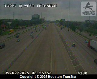 IH-10ML West Entrance, FACING Unknown