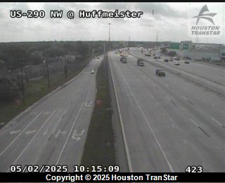 290 NORTHWEST @ HUFFMEISTER, FACING North