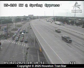 290 NORTHWEST @ SPRING CYPRESS, FACING North