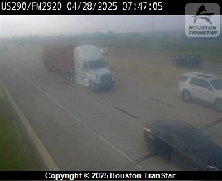 290 NORTHWEST @ FM-2920, FACING North