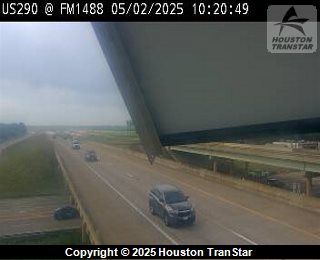 290 NORTHWEST @ FM-1488, FACING North