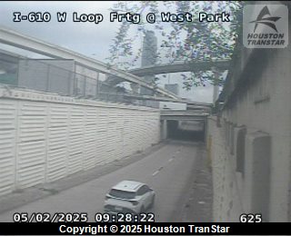 I-610 W Loop Frtg @ Westpark, FACING East