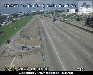 225 La Porte @ Rail Road Street, FACING South