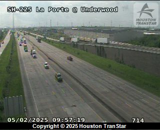 225 La Porte @ Underwood, FACING North