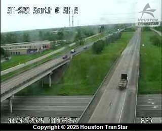 288 South SB @ SH 6, FACING West
