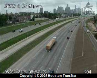 SH288 @ Southmore, FACING East