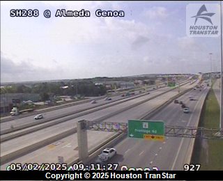 SH288 @ Almeda Genoa, FACING West