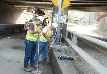 TXDOT working on underpass