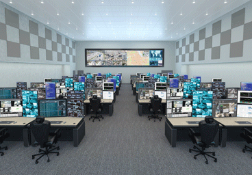 TranStar Control room renovation from back