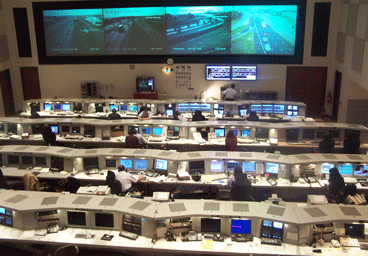 image transtar control room in the 1990's