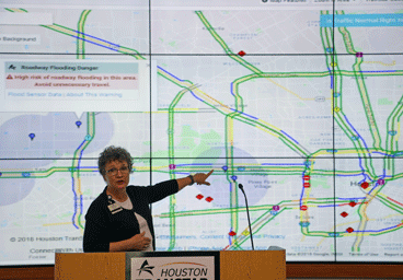 Dinah Massey during press conference