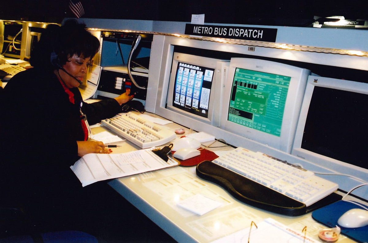 Metro dispatch at Houston TranStar