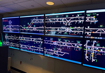 Metro light rail monitor