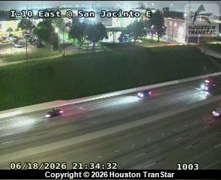 IH-10 East @ San Jacinto (E)