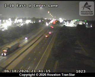 IH-10 East @ Cedar Lane