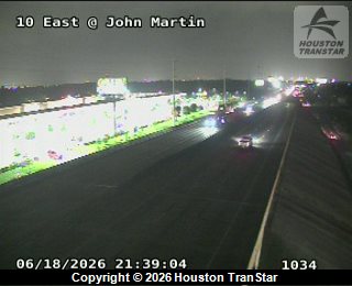IH-10 East @ John Martin