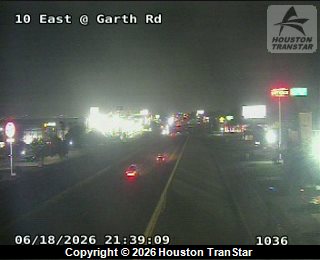 IH-10 East @ Garth Rd.