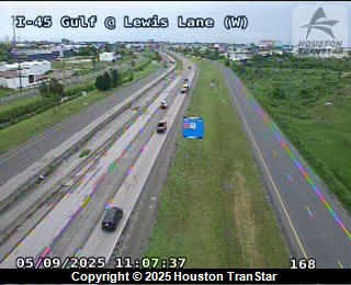 IH-45 Gulf at LEWIS LANE (W)