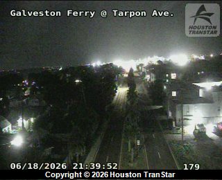 Galveston Ferry at Tarpon Ave