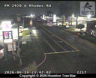 FM 2920 @ Rhodes Rd.
